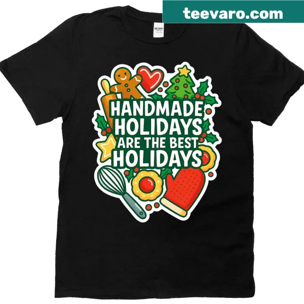 Text design saying 'Holidays Are The Best' for bakers