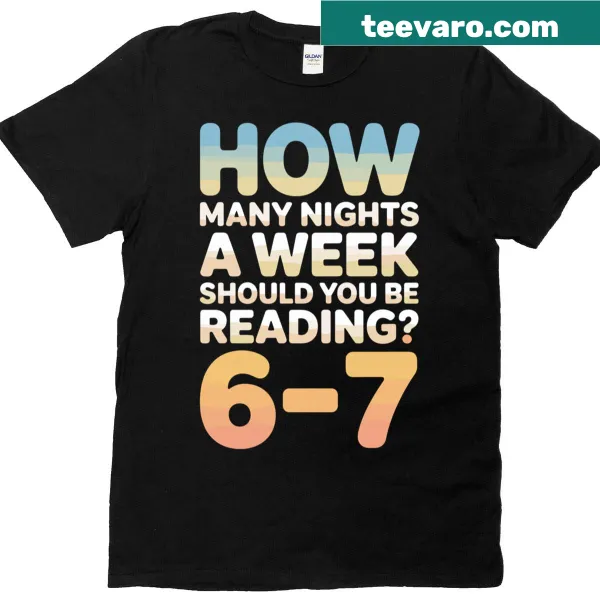 Playful meme book lover t-shirt with humorous text