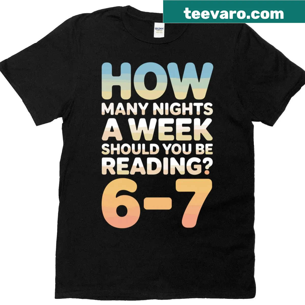Playful meme book lover t-shirt with humorous text — on a men's t-shirt