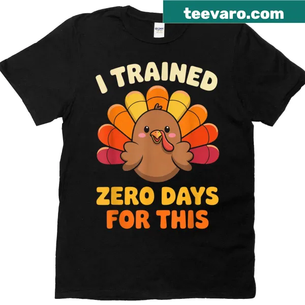 Funny Thanksgiving t-shirt with turkey and humor text