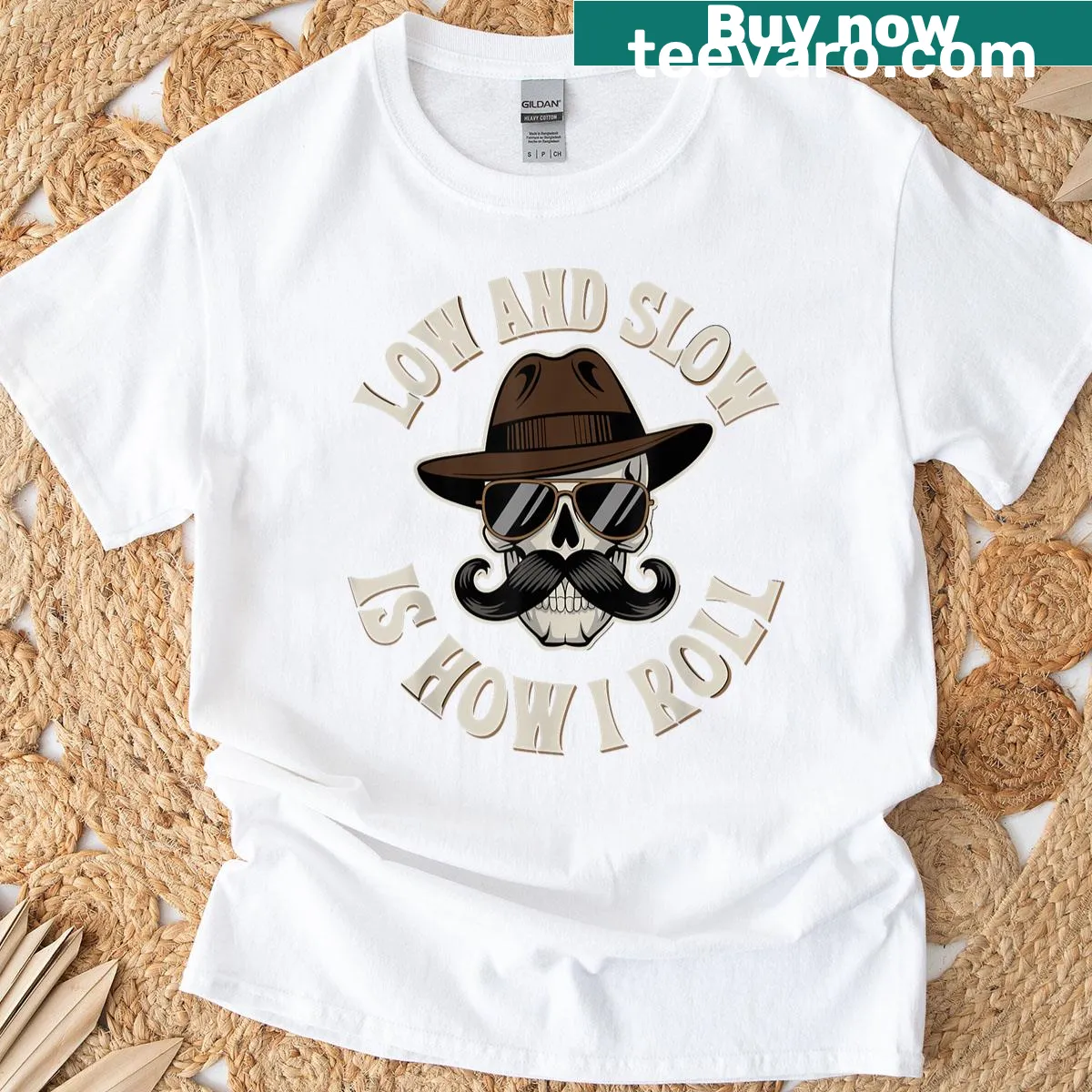 Wholesome T-shirt with a relaxed lifestyle message. — on a men's t-shirt