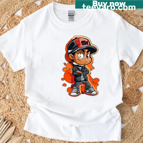 Street King text t-shirt in a bold design