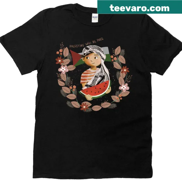 T-shirt with bold text advocating for freedom