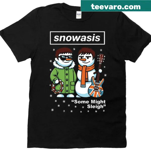 Funny Christmas music band-themed T-shirt with humorous design