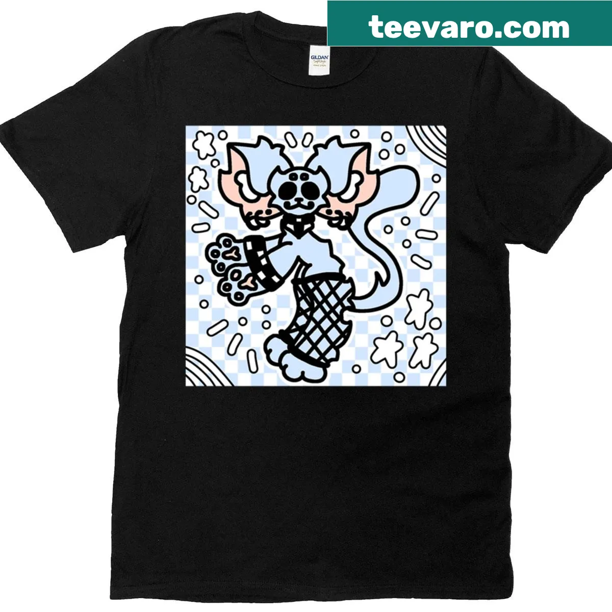 Simple Soft Signal T-shirt with modern typography — on a men's t-shirt