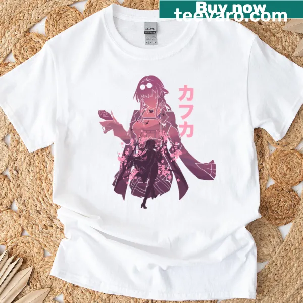 Abstract typography shirt inspired by Kafka's literature