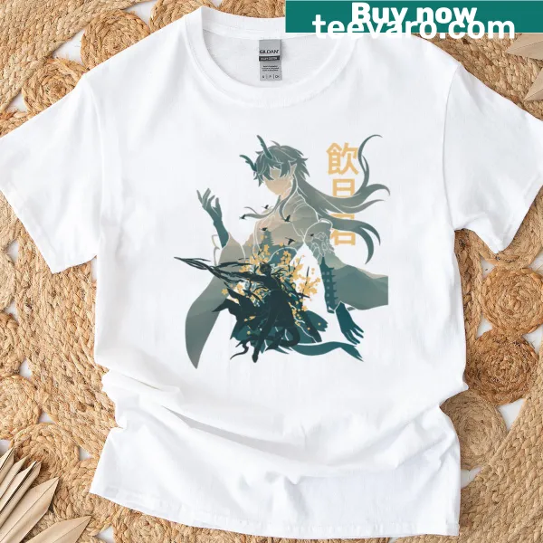 Celestial illustration of the Imbibitor Lunae on a T-shirt