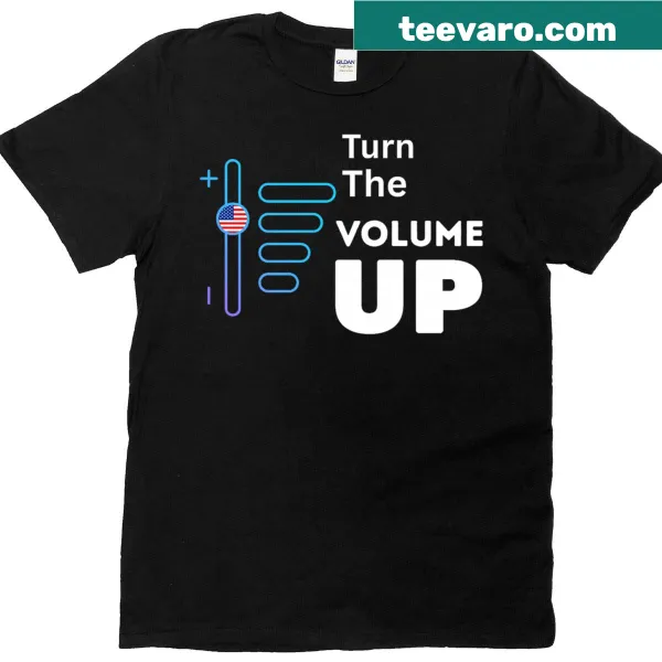 Bold typography with 'Volume Up' text