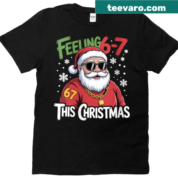 Funny Christmas t-shirt for kids with playful meme text
