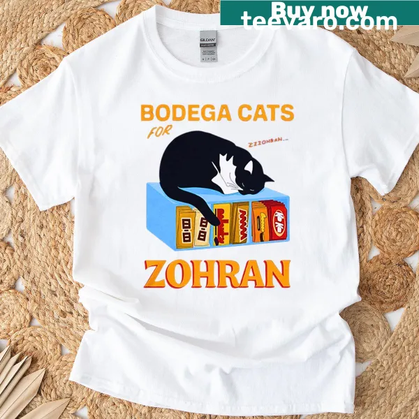 Artistic cat graphic t-shirt