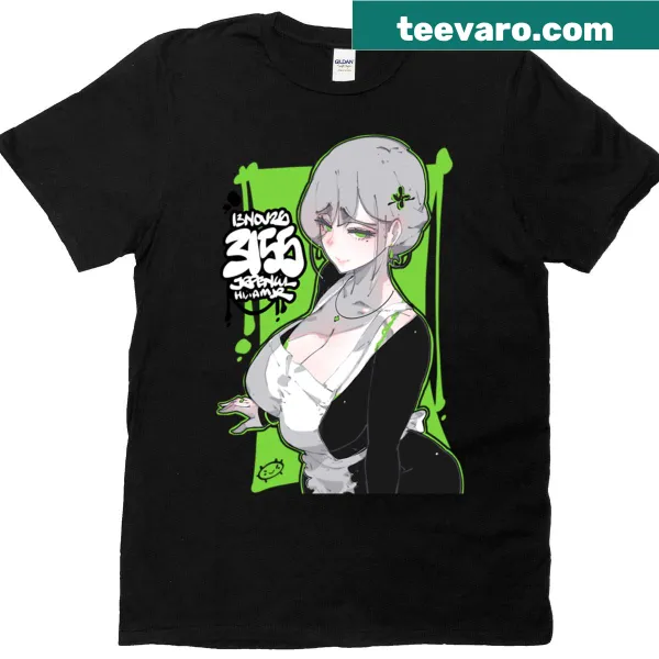 Minimalist green t-shirt with clean design
