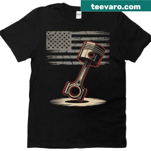 Vintage T-shirt featuring a 1967 GTO muscle car design