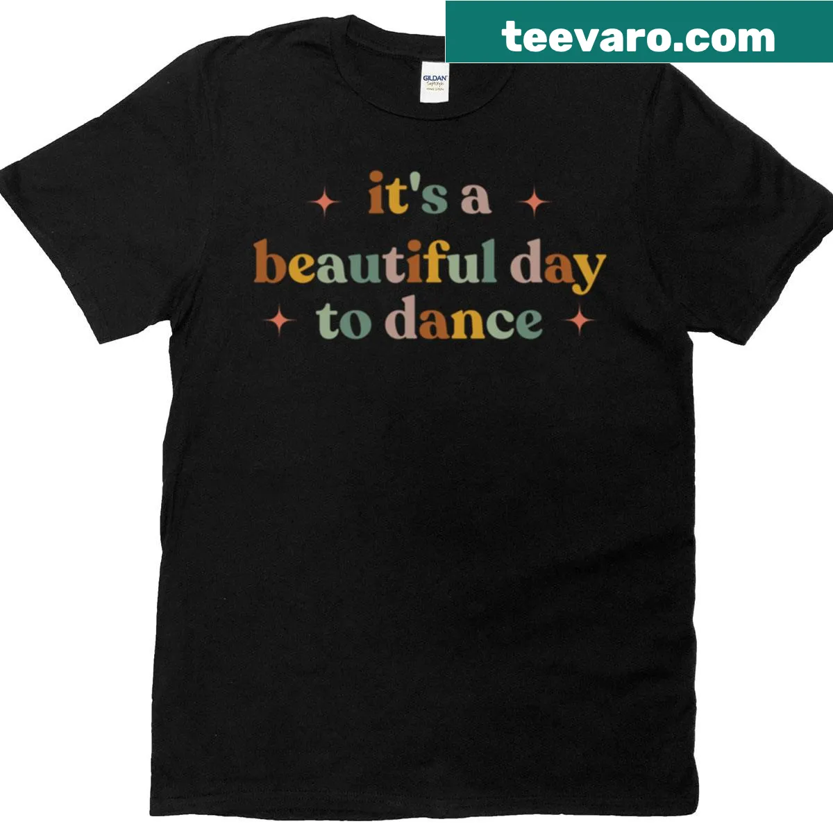 Inspirational dancer quote t-shirt promoting movement — on a men's t-shirt