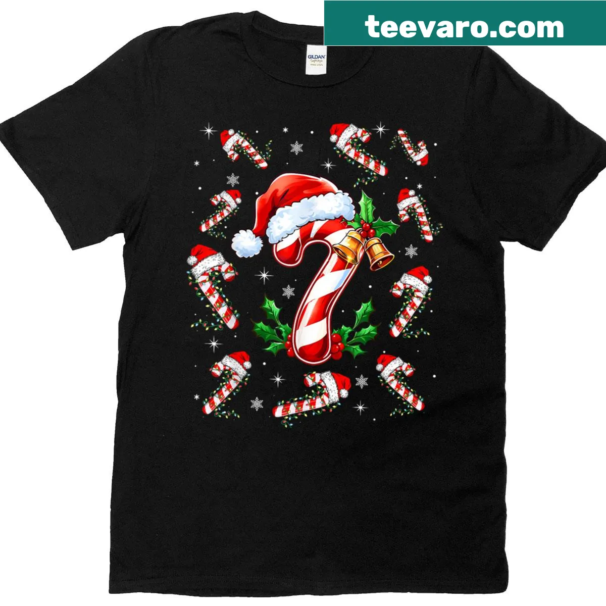 Funny couples T-shirt featuring Christmas meme slang — on a men's t-shirt