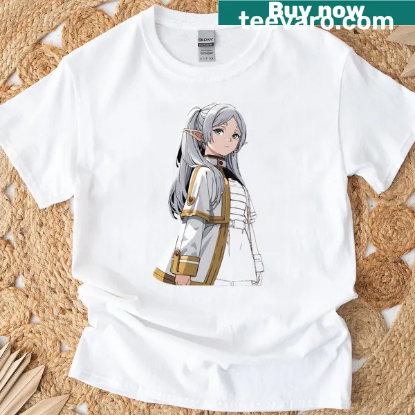Fantasy T-shirt inspired by the character Frieren