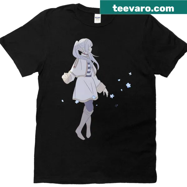 Imaginative cosmic scene graphic on a t-shirt