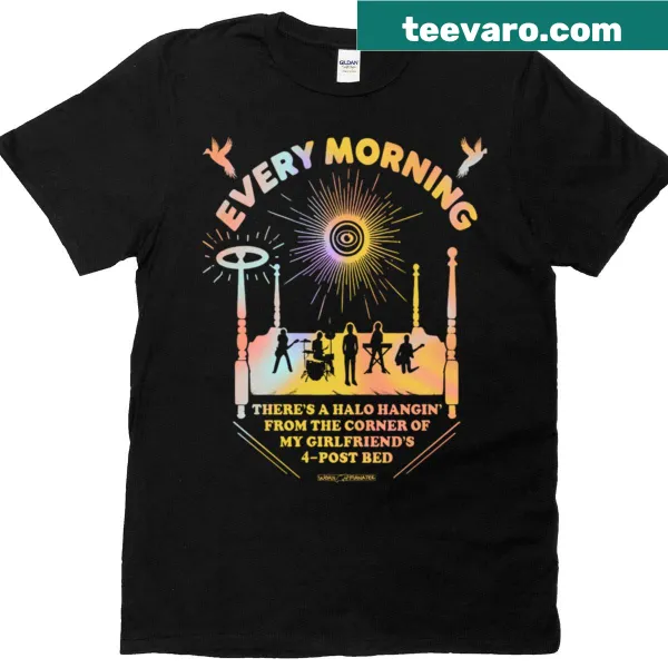 Inspirational T-shirt with the text: Every Morning Halo