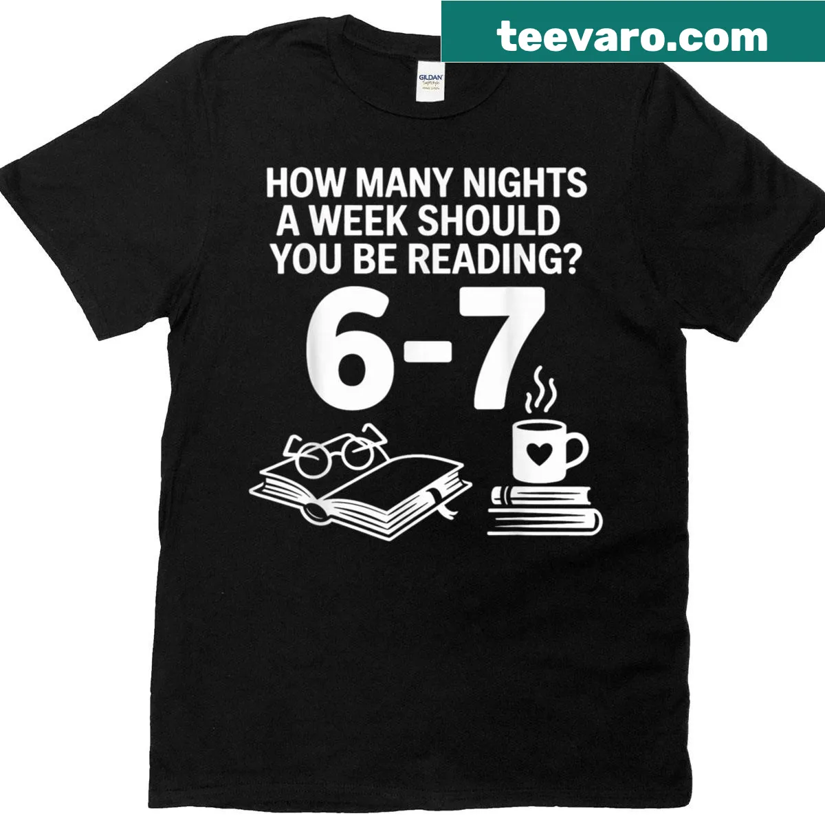 Funny English teacher meme shirt with reading theme — on a men's t-shirt