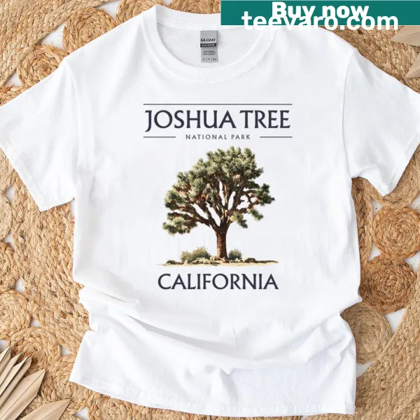 Illustrated Joshua Tree National Park t-shirt