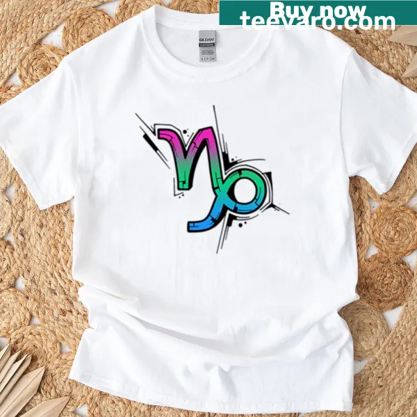 Capricorn-themed t-shirt with inspirational typography