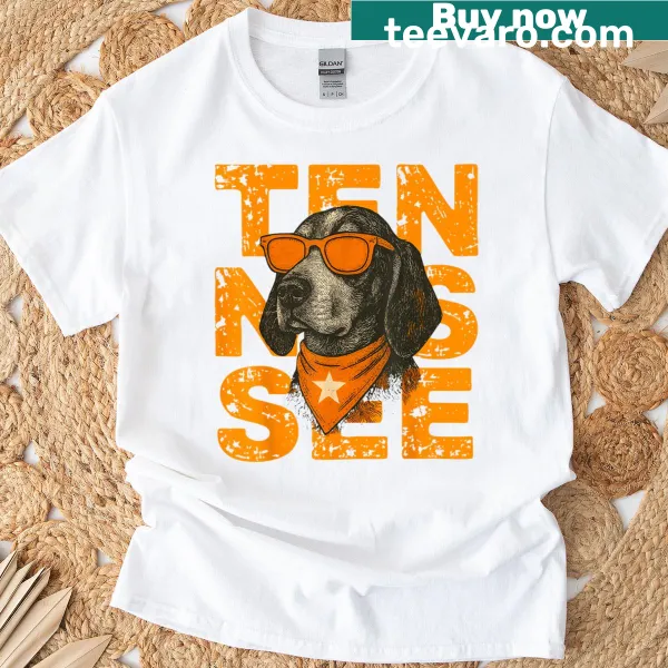 Retro Tennessee Name Dog Style T-shirt design.
