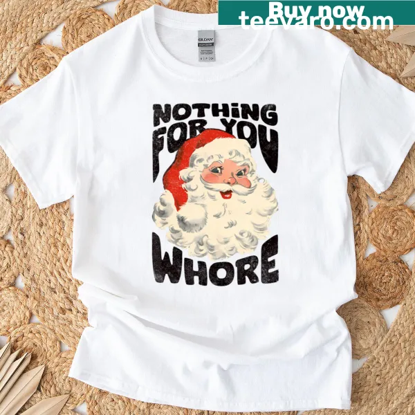 Retro vintage Santa quote t-shirt for a nostalgic holiday vibe