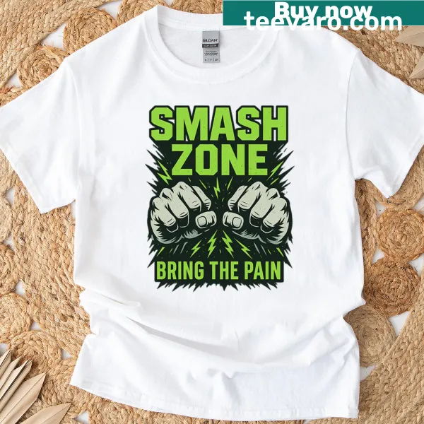 Wrestling design t-shirt with the phrase 'Bring The Pain'