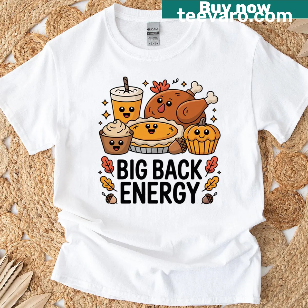 Cute holiday t-shirt featuring a cat with flowers and Santa hat — on a men's t-shirt