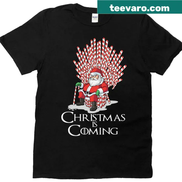 Christmas-themed T-shirt inspired by fantasy lore