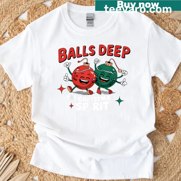 Christmas humor t-shirt with fun holiday phrase