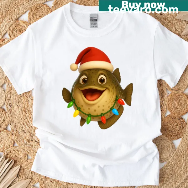Illustration of a lake trout on a t-shirt