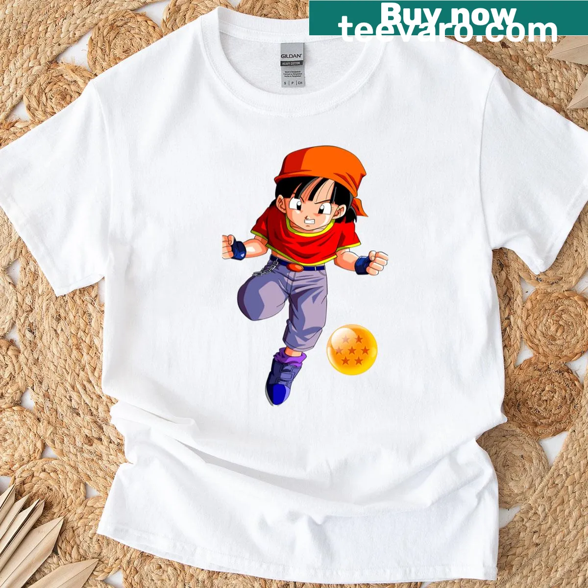 Dragon Ball Z T-shirt featuring iconic imagery from the anime — on a men's t-shirt