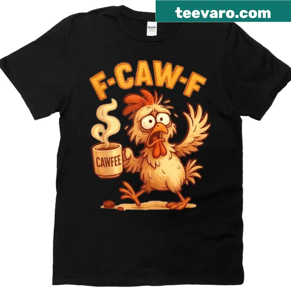 Funny T-shirt with playful chicken-themed text