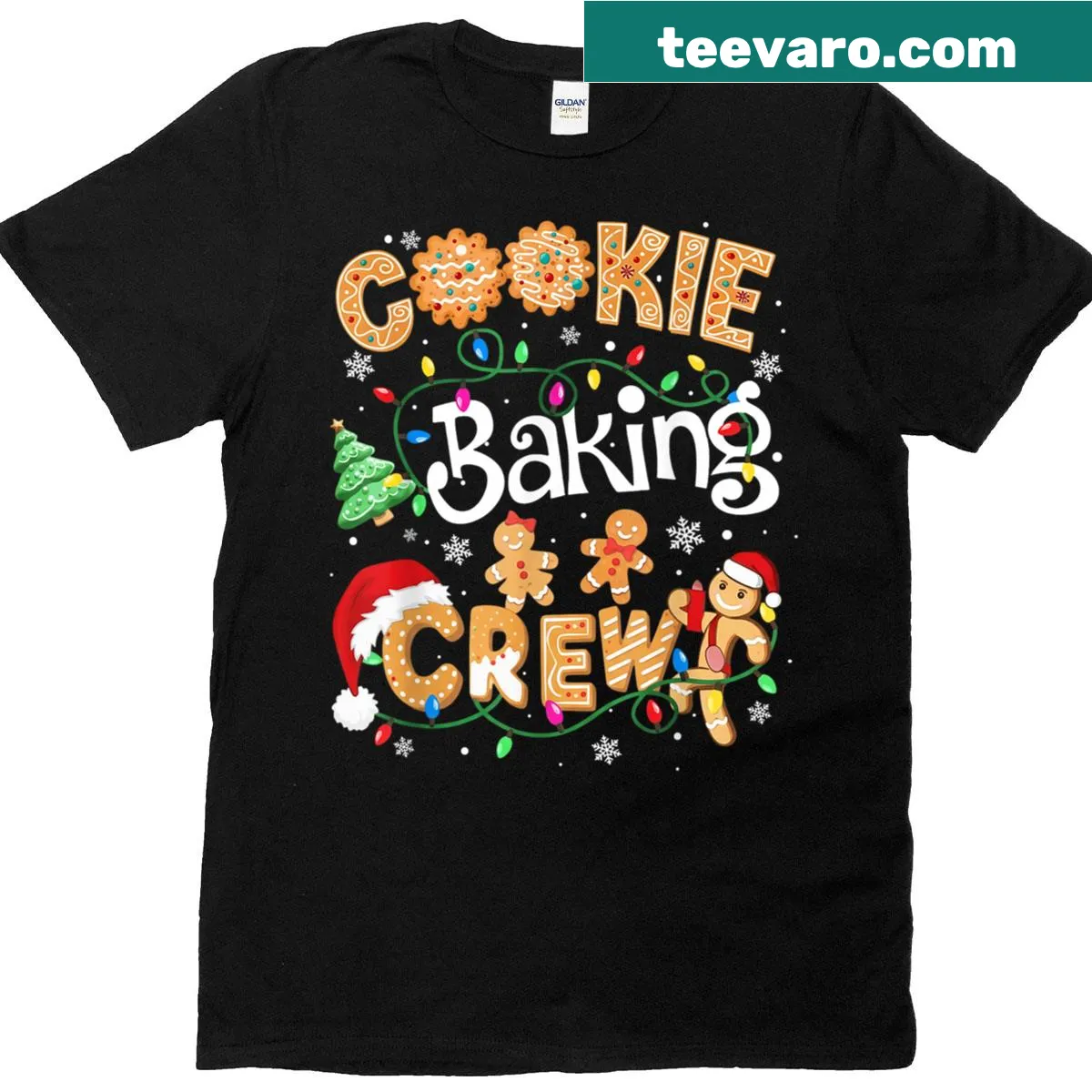 T-shirt designed for family Christmas celebrations — on a men's t-shirt