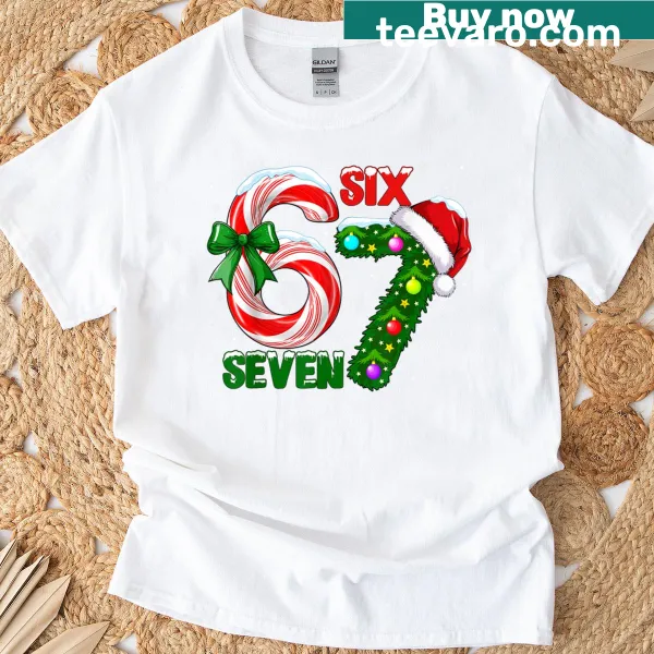 Funny meme graphic on a kids' Christmas T-shirt