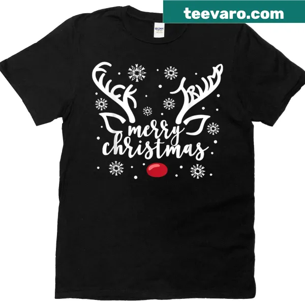 Reindeer design t-shirt with a hidden message