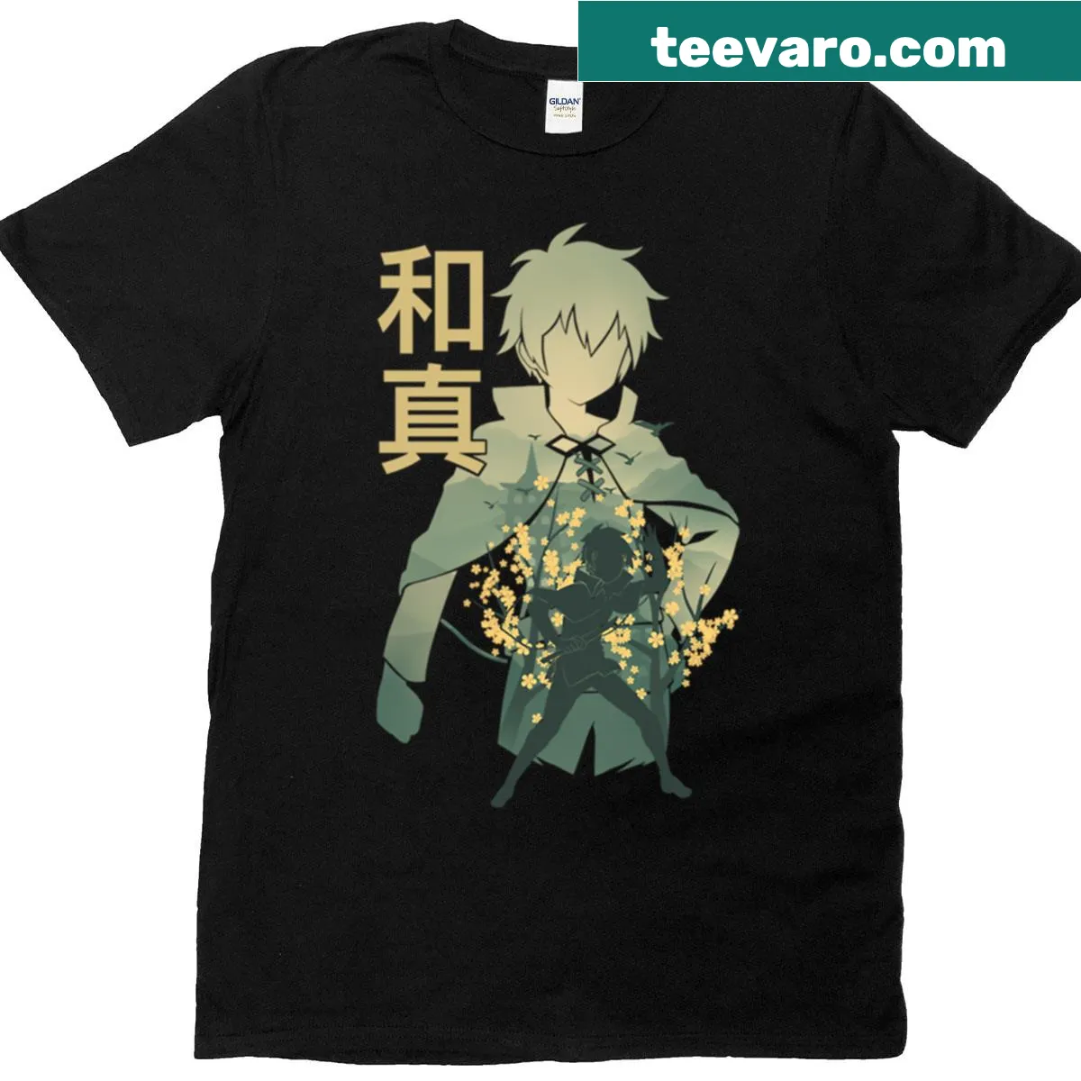 Funny gaming t-shirt with Harem Neet Kazuma reference — on a men's t-shirt
