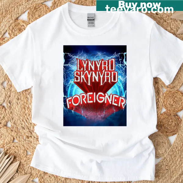 Lynryd Foreigner T-shirt for the 2026 tour
