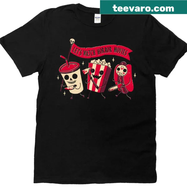 Illustrative graphic celebrating midnight movies on a T-shirt