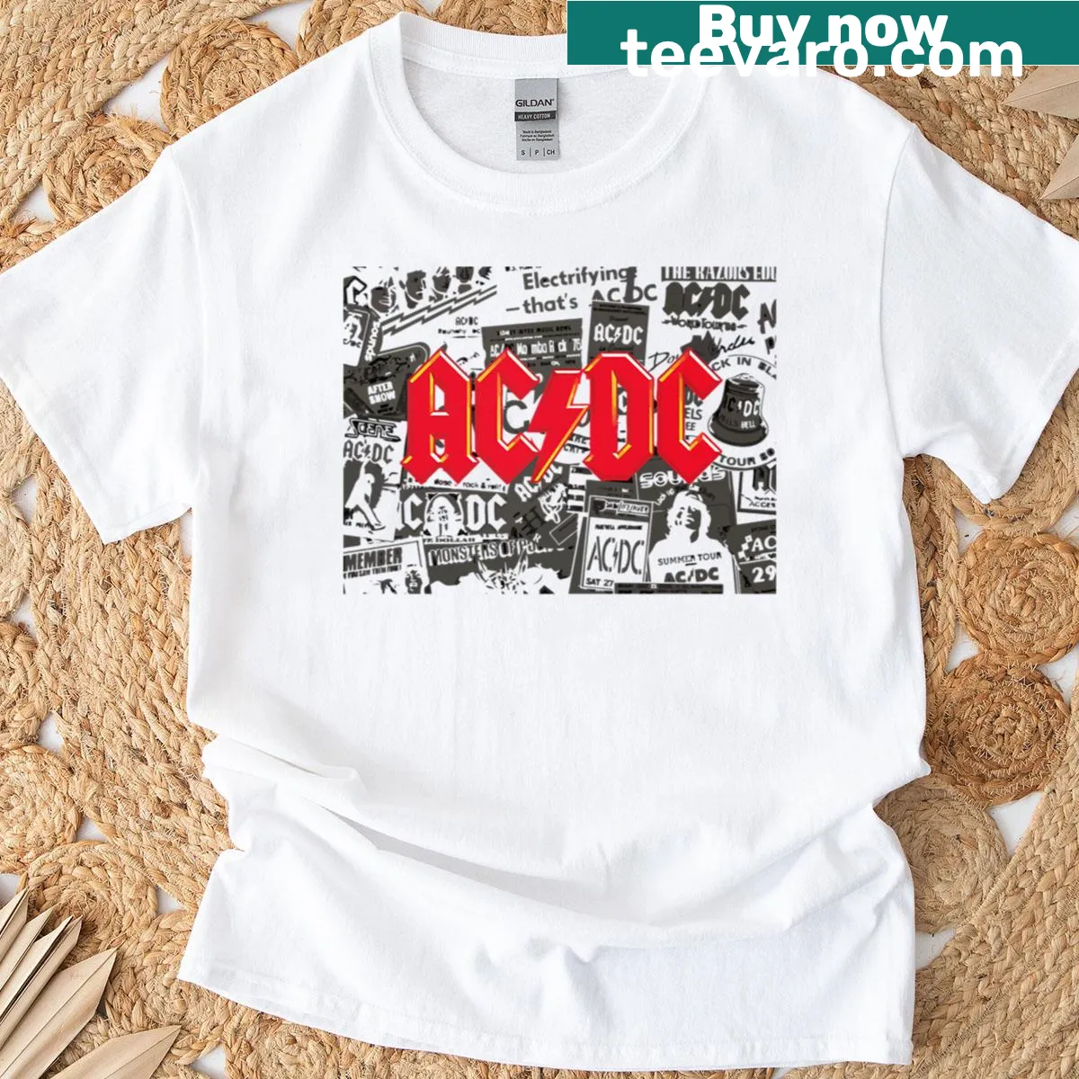 Music Rock Best Seller text on a t-shirt. — on a men's t-shirt