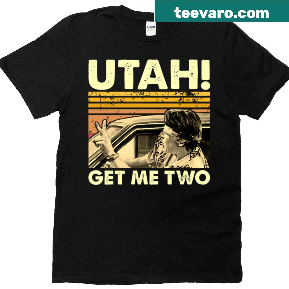 Funny Point Break vintage t-shirt — on a men's t-shirt