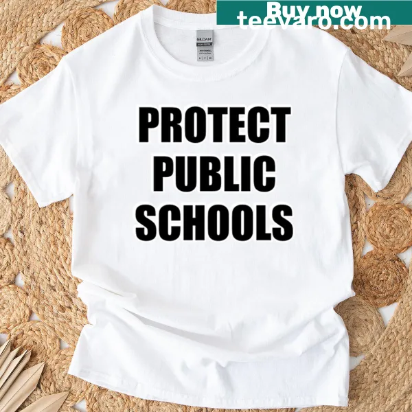 Supportive T-shirt promoting public education