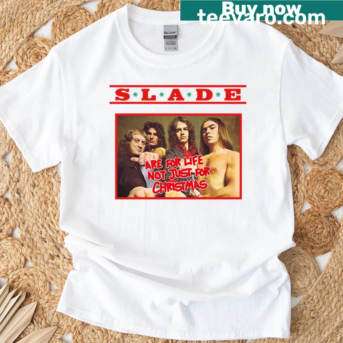 Typography design with text about Christmas on a T-shirt — on a men's t-shirt