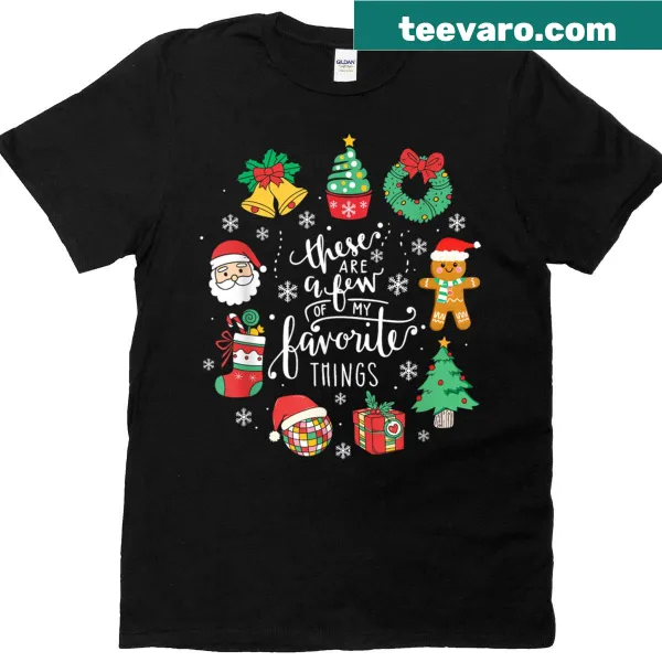 Nutcracker themed T-shirt with holiday symbols and festive lyrics