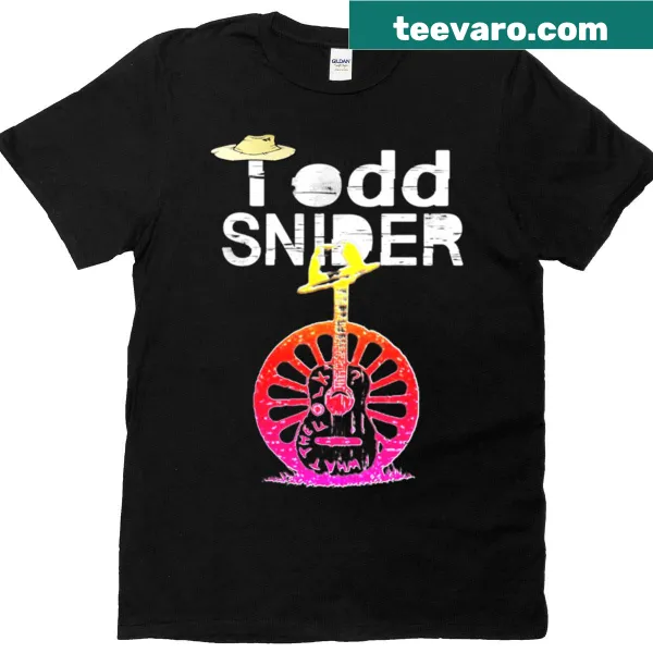 Scoop neck T-shirt inspired by Todd Snider's storytelling style