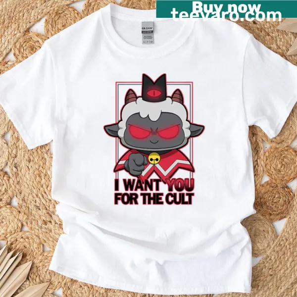 Illustrated Uncle Lamb t-shirt with playful text and lamb graphic