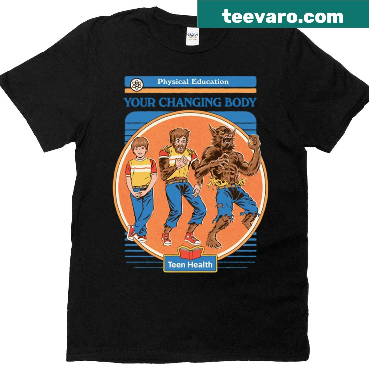 Inspirational T-shirt with a message about body positivity and acceptance — on a men's t-shirt