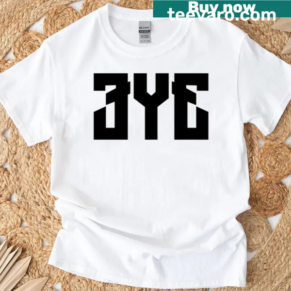K-pop T-shirt featuring the 3ye logo