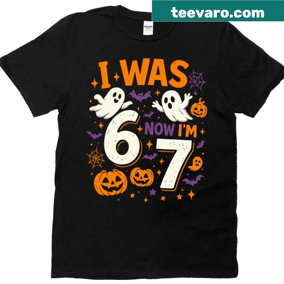Funny birthday t-shirt with the phrase I'm 6 Hands Now — on a men's t-shirt