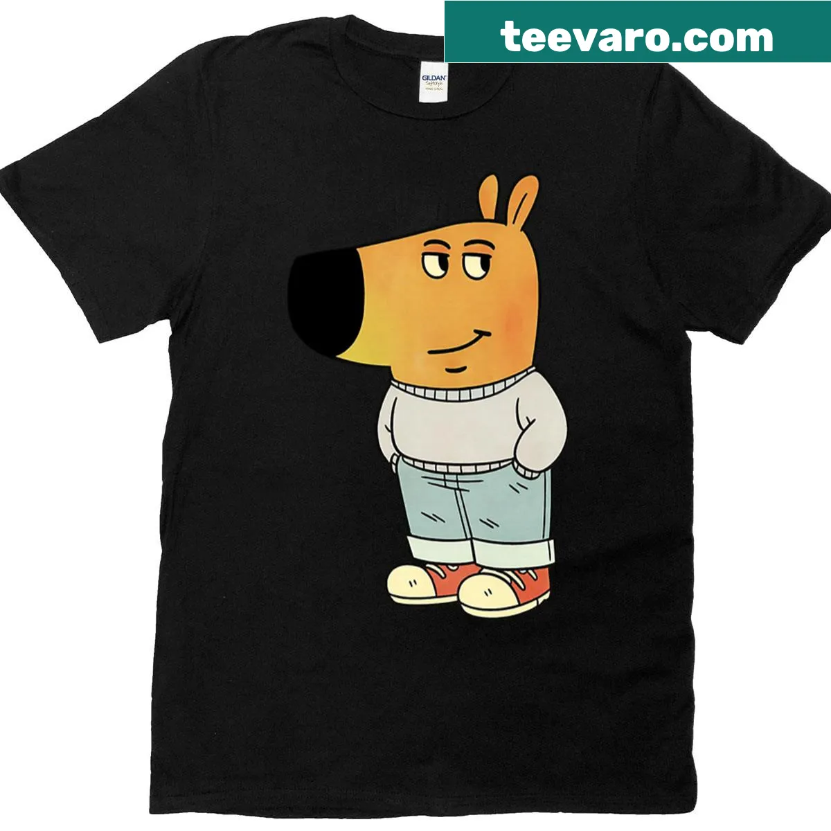 Funny birthday t-shirt for kids celebrating turning seven — on a men's t-shirt